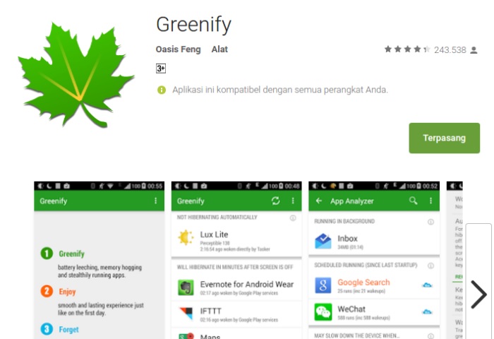 Cara Menggunakan Greenify dengan Mudah untuk User Android