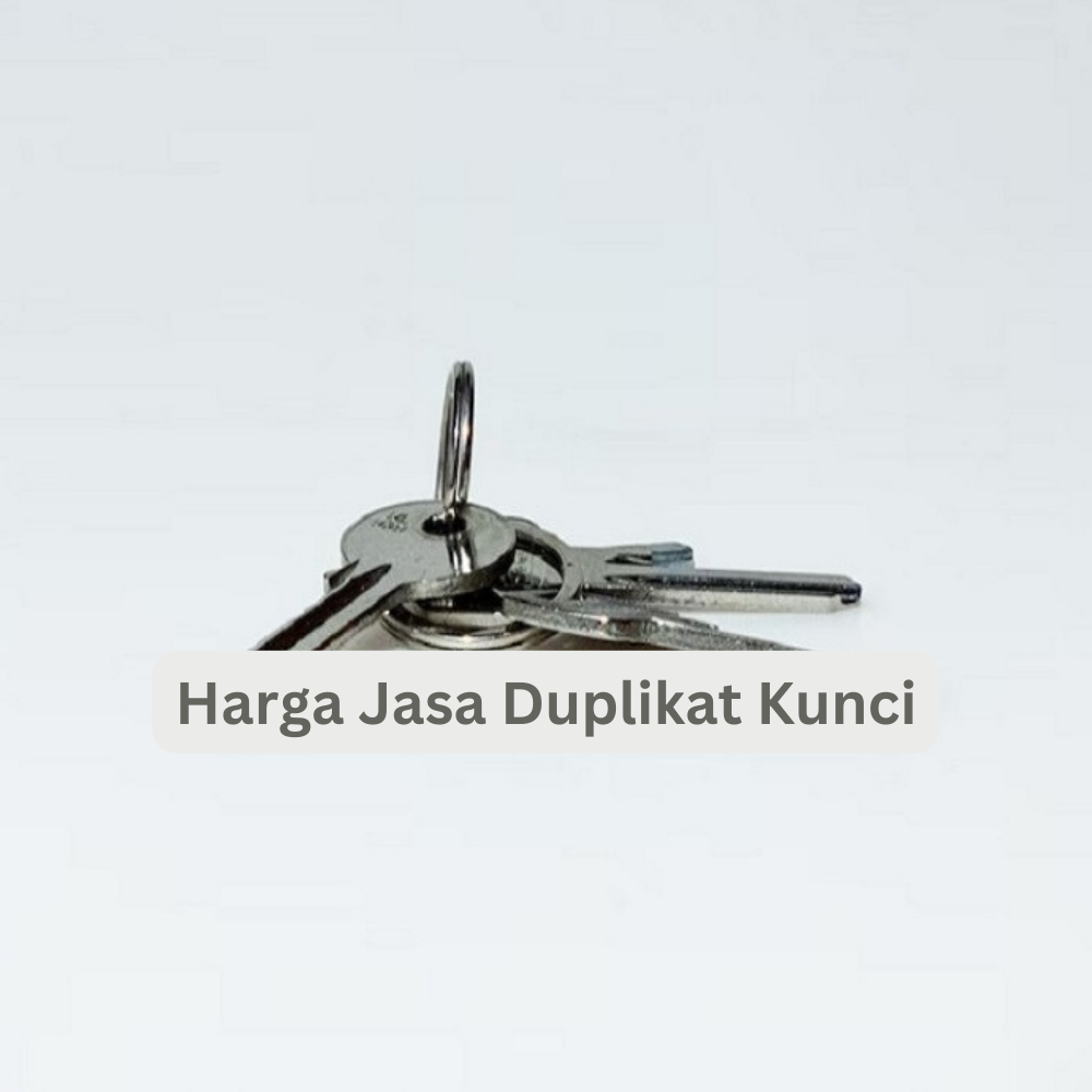 Harga Jasa Duplikat Kunci