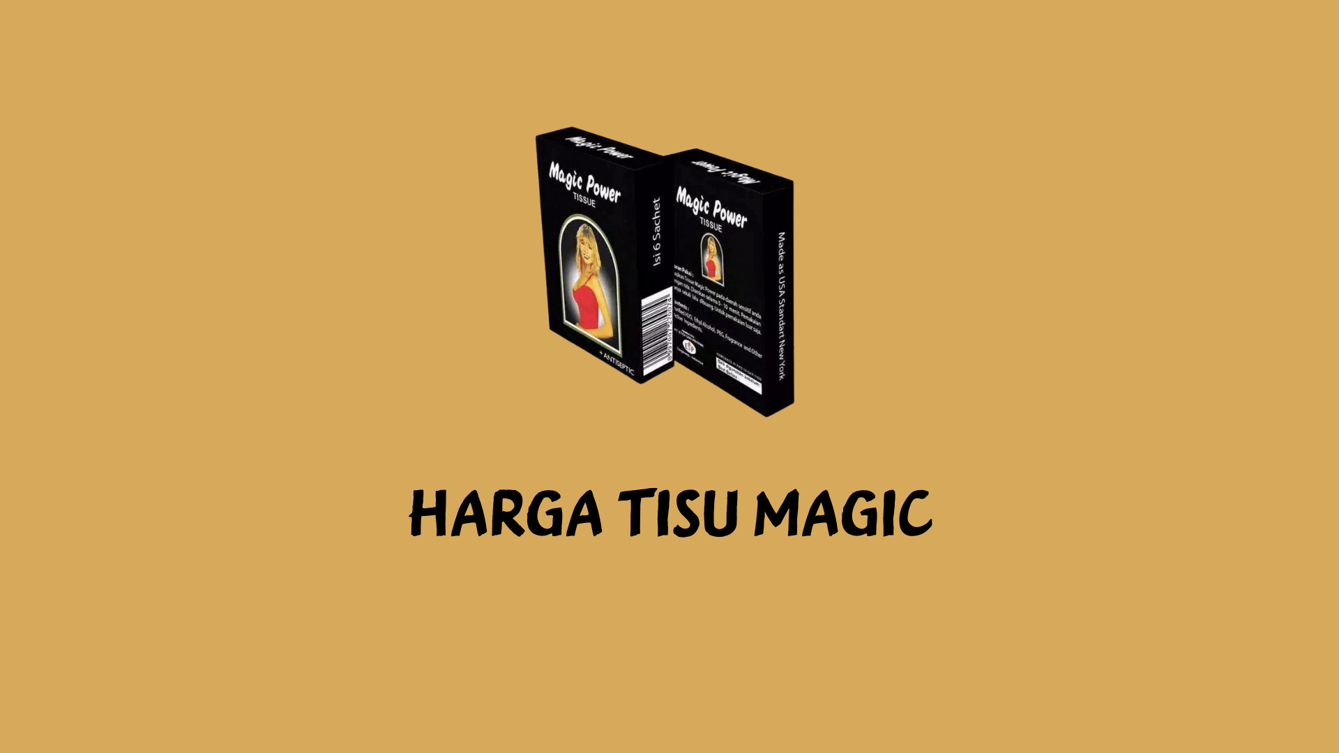 Harga Tisu Magic