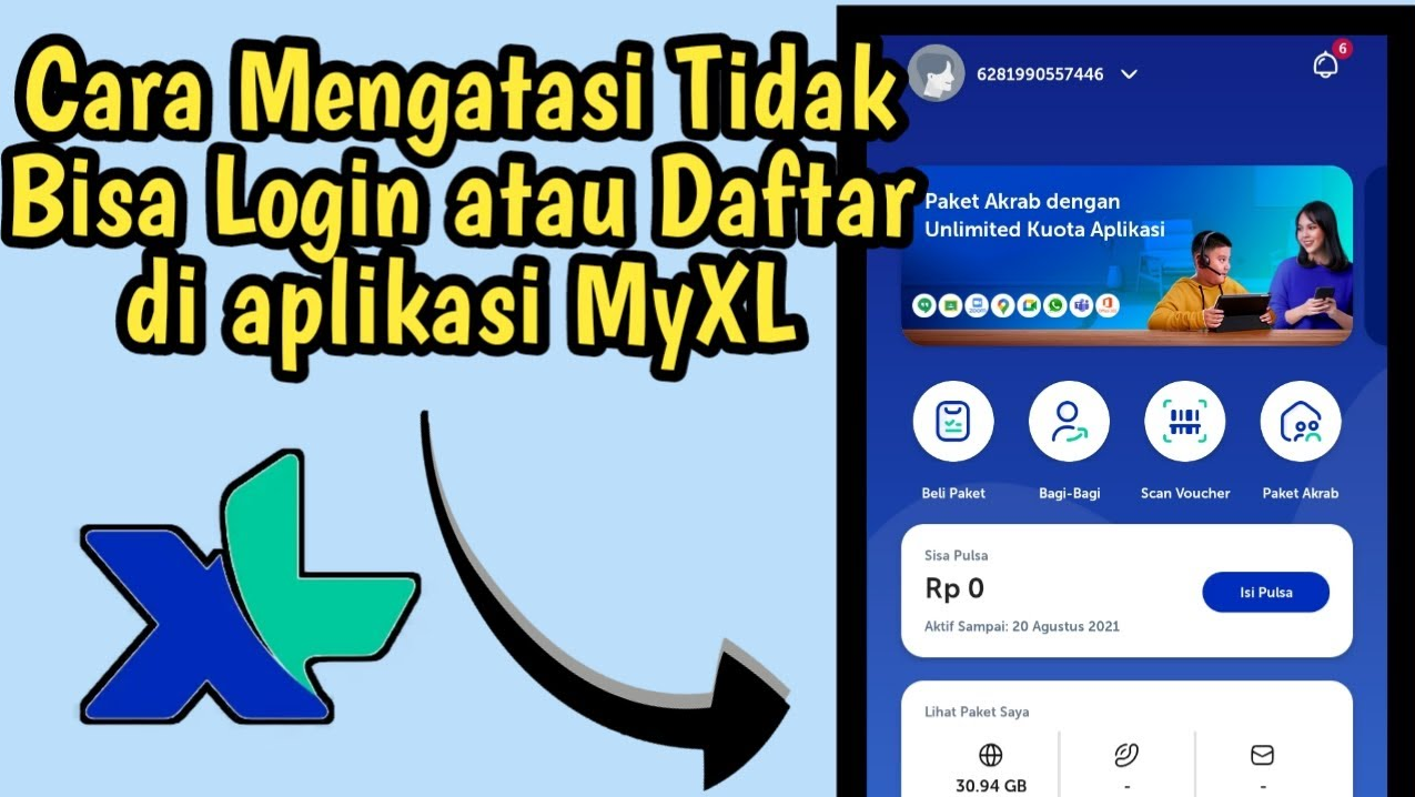 Mengatasi Login MyXL Gagal Dengan Mudah