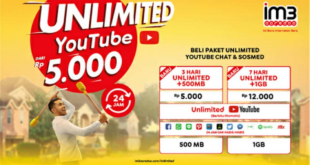 Harga Voucher IM3 Unlimited