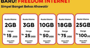 Harga Voucher M3 Unlimited Termurah