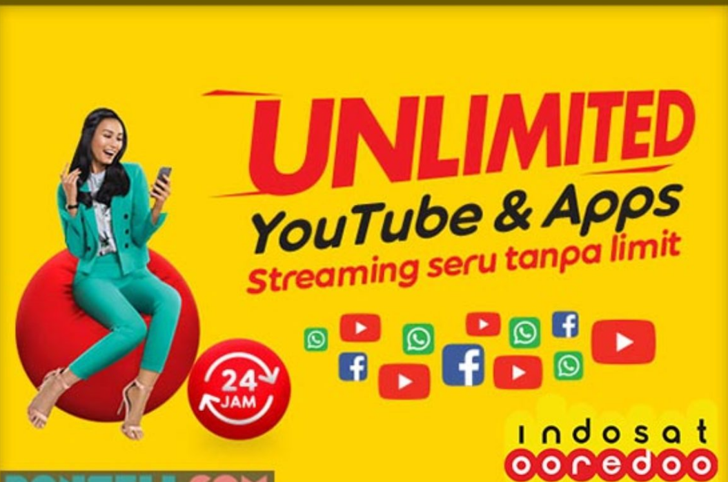 Voucher IM3 7GB Unlimited Dengan Kecepatan Internet Yang Cepat