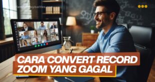 Cara Convert Record Zoom Yang Gagal