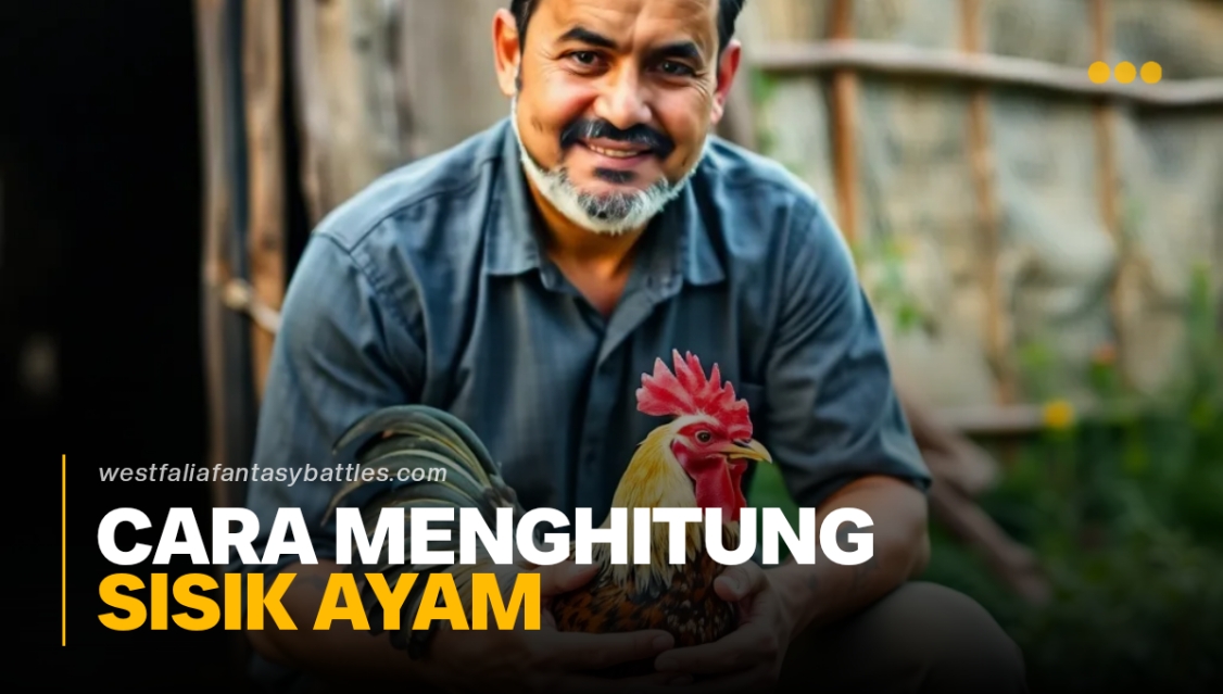 Cara Menghitung Sisik Ayam