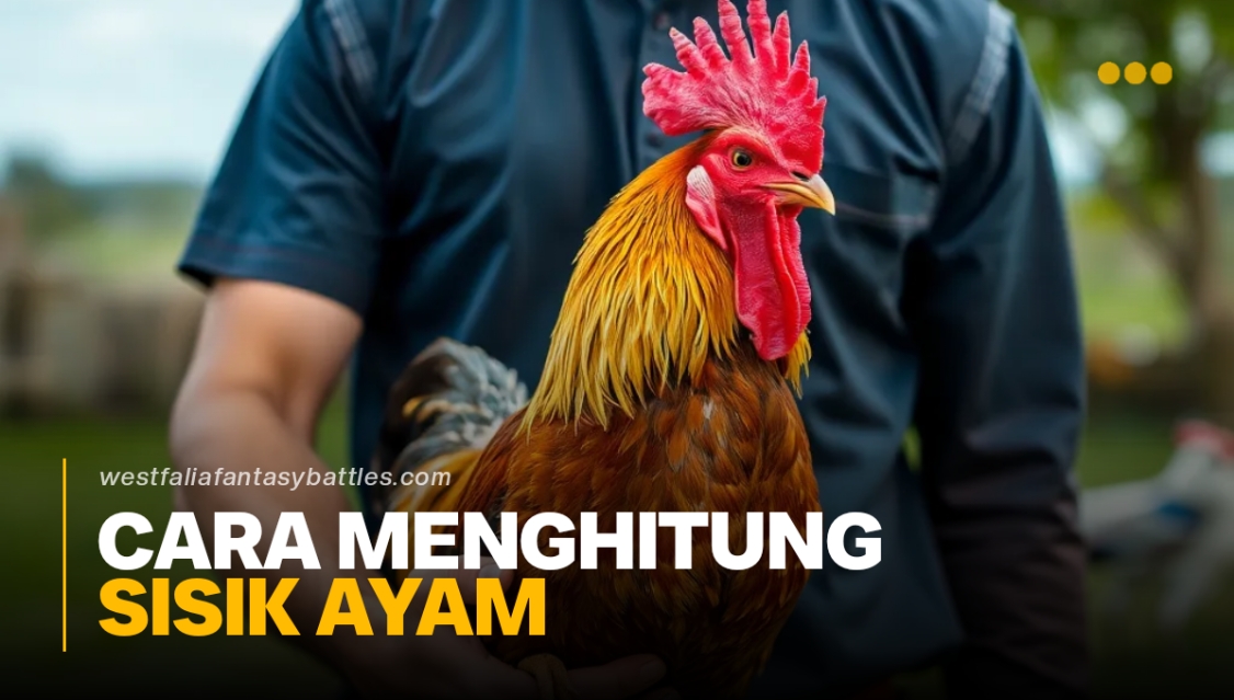 Cara Menghitung Sisik Ayam