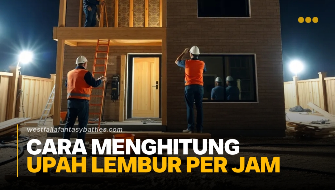 Cara Menghitung Upah Lembur Per Jam