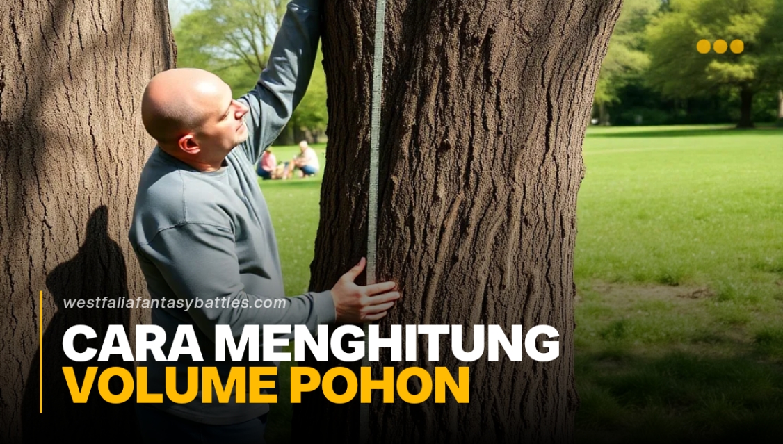 Cara Menghitung Volume Pohon