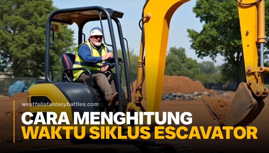 Cara Menghitung Waktu Siklus Excavator