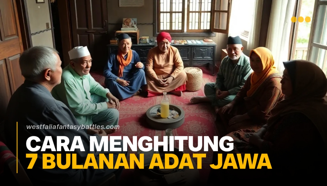 Cara Menghitung 7 Bulanan Adat Jawa