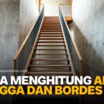 Cara Menghitung Anak Tangga Dan Bordes