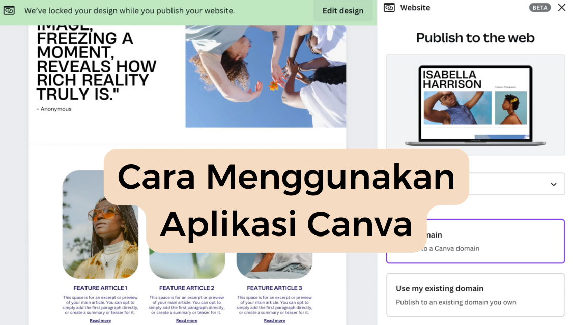 Cara Menggunakan Aplikasi Canva