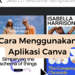 Cara Menggunakan Aplikasi Canva