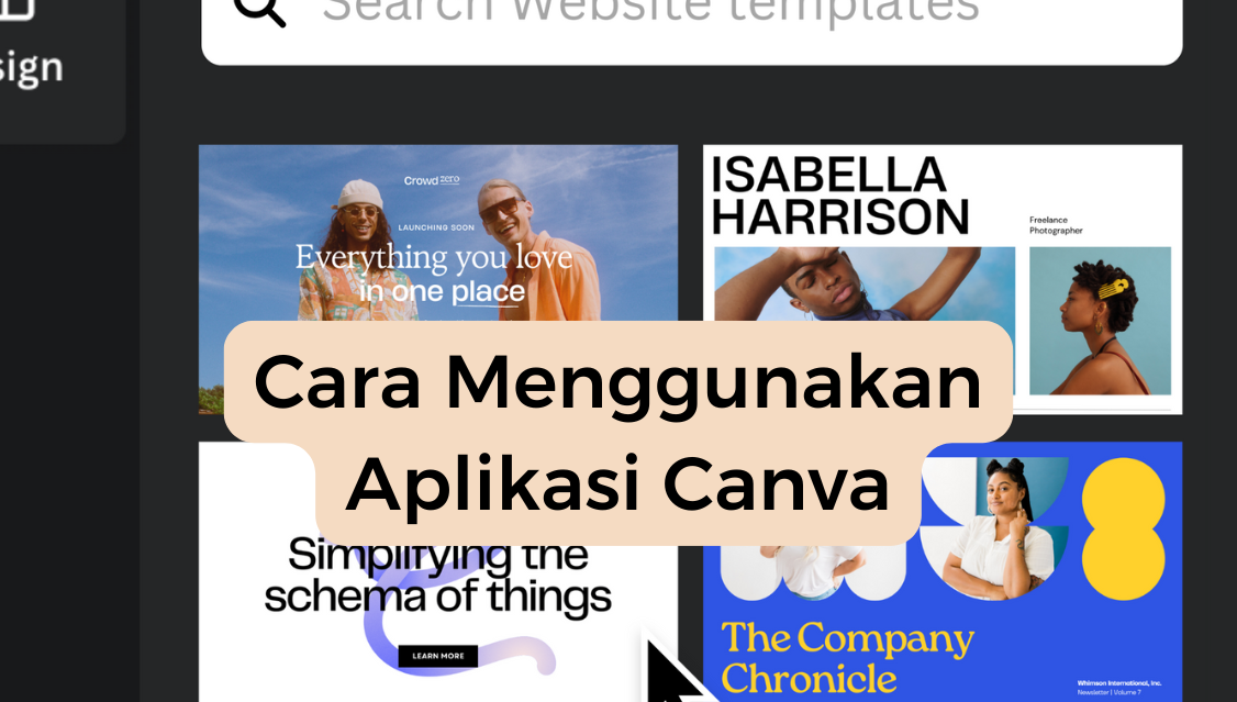 Cara Menggunakan Aplikasi Canva