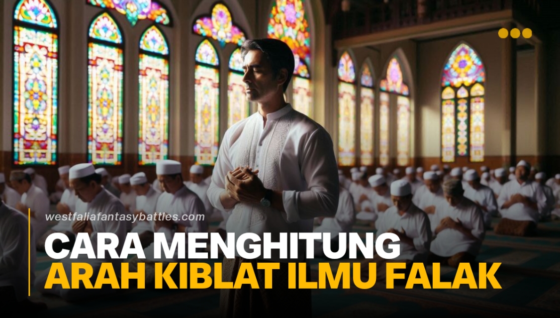 Cara Menghitung Arah Kiblat Ilmu Falak