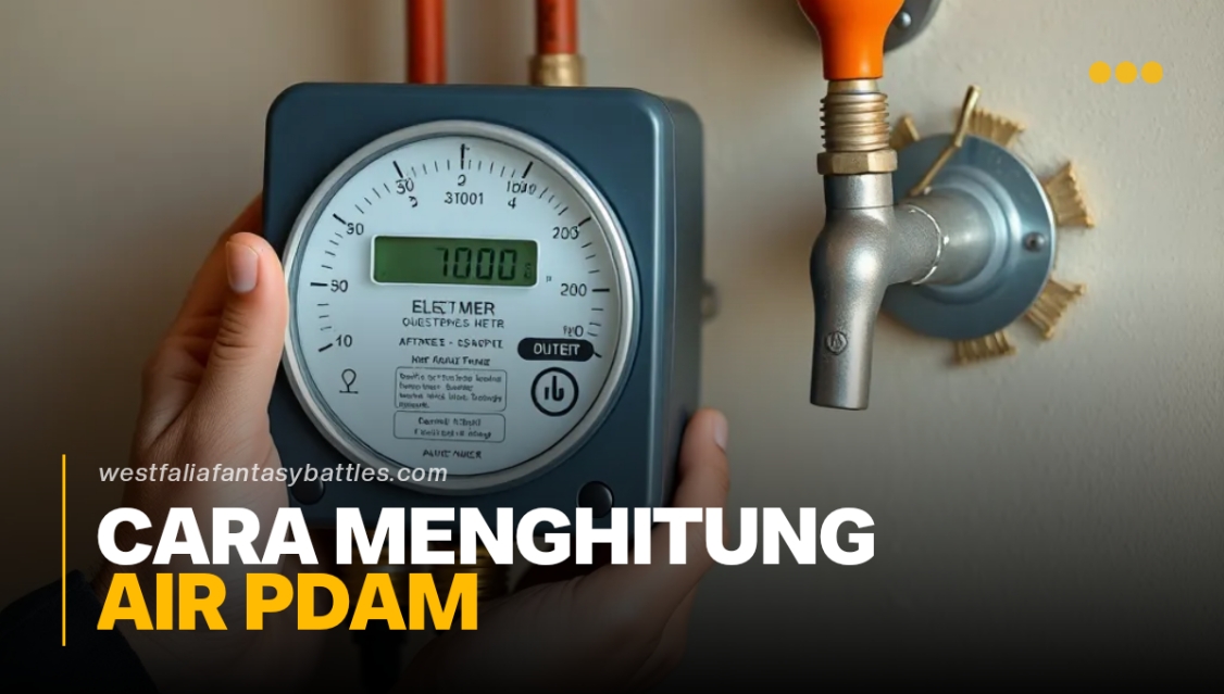 Cara Menghitung Air Pdam