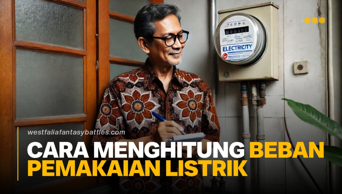 Cara Menghitung Beban Pemakaian Listrik