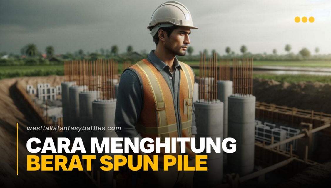 Cara Menghitung Berat Spun Pile