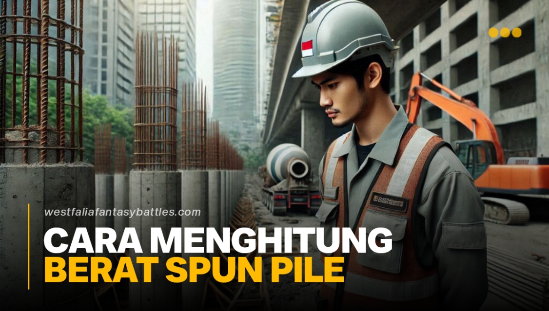 Cara Menghitung Berat Spun Pile