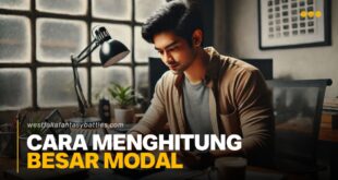 Cara Menghitung Besar Modal