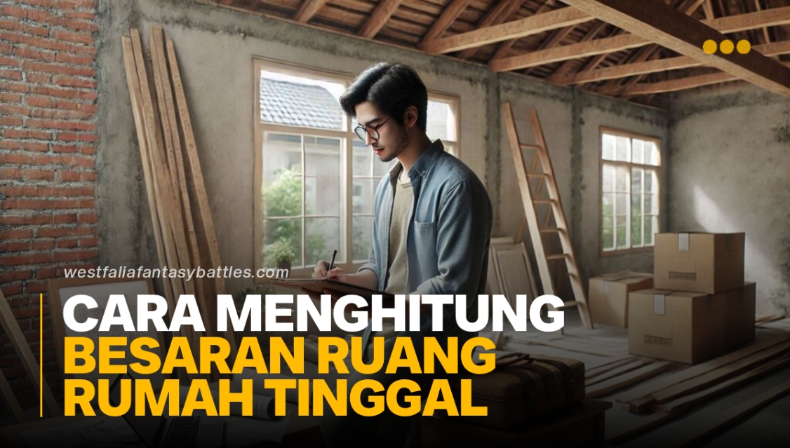 Cara Menghitung Besaran Ruang Rumah Tinggal