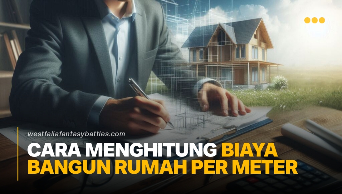 Cara Menghitung Biaya Bangun Rumah Per Meter