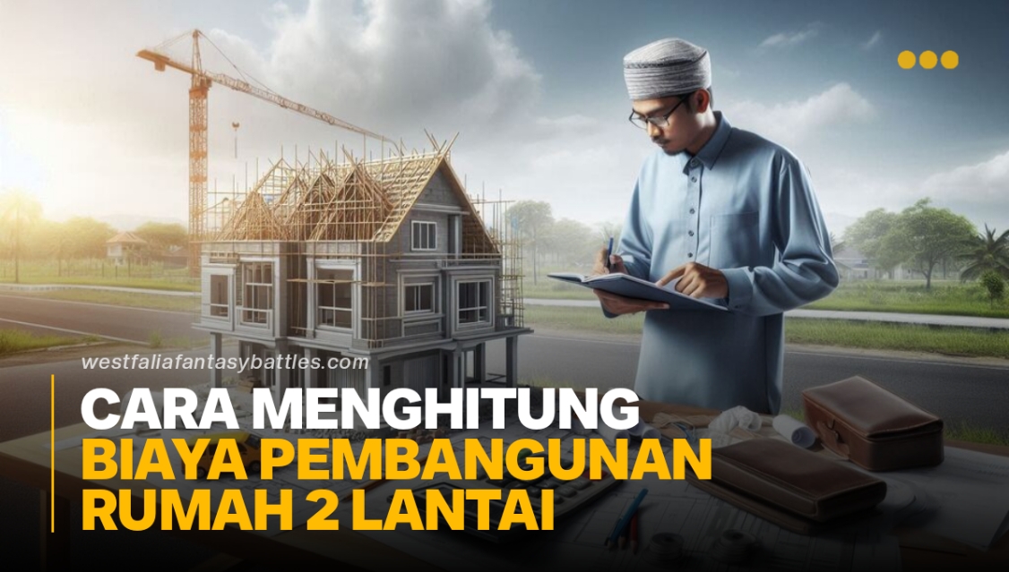 Cara Menghitung Biaya Pembangunan Rumah 2 Lantai