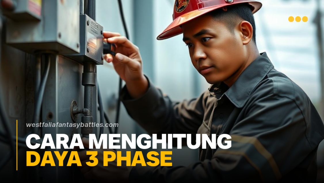 Cara Menghitung Daya 3 Phase