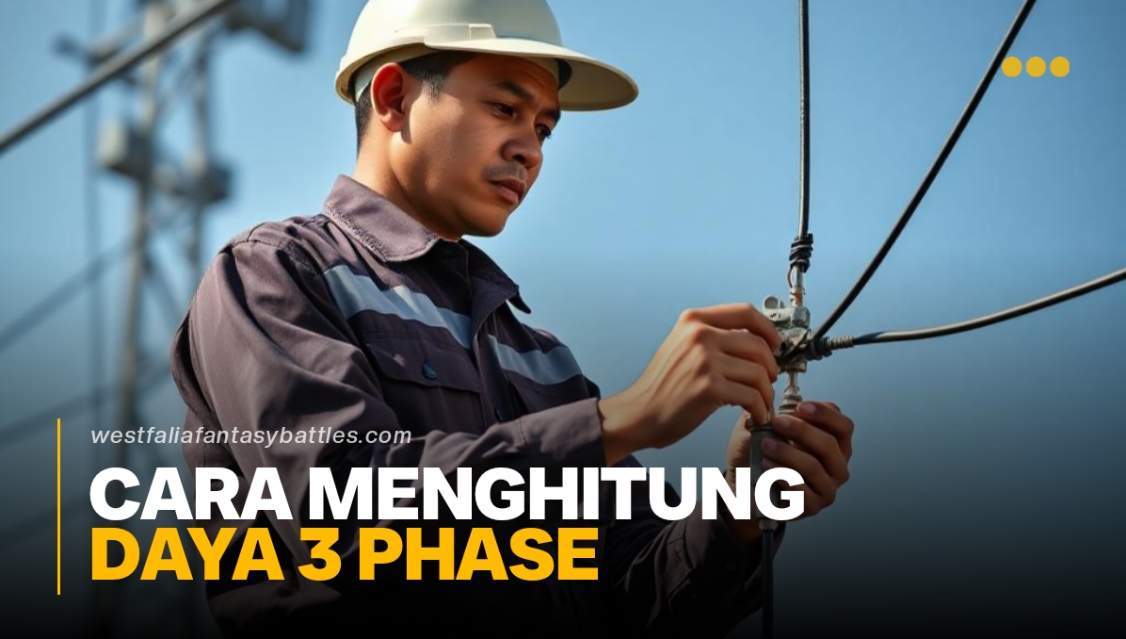 Cara Menghitung Daya 3 Phase