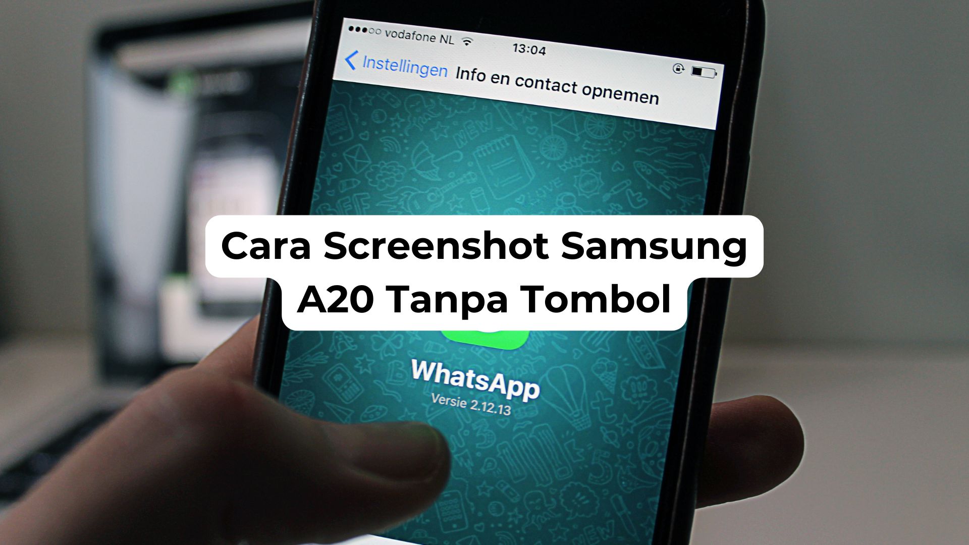 Cara Screenshot Samsung A20 Tanpa Tombol