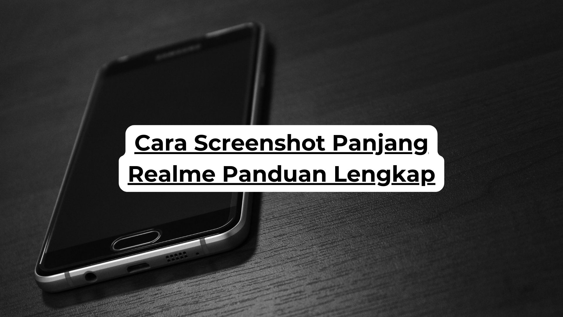 Cara Screenshot Panjang Realme Panduan Lengkap