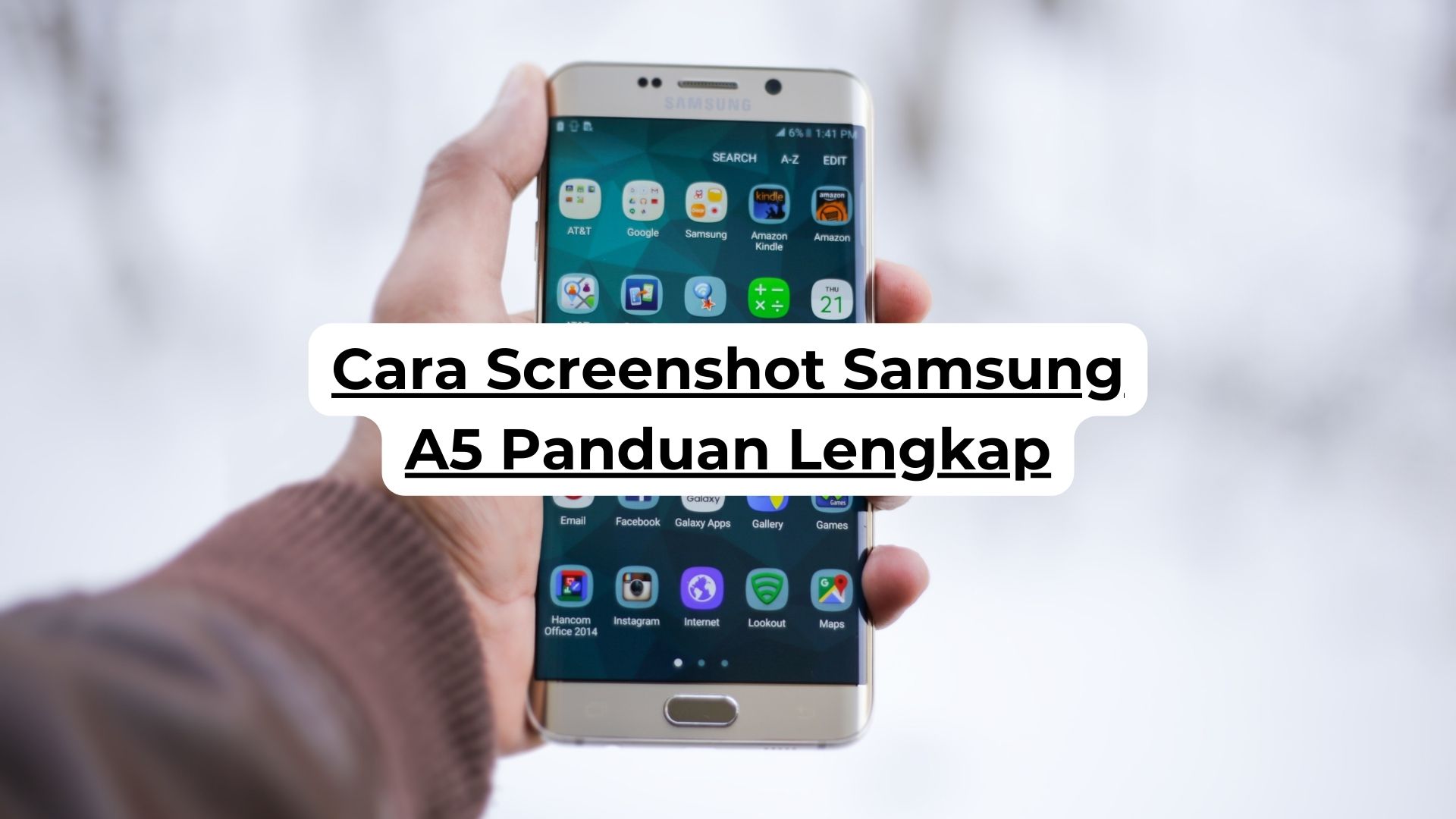 Cara Screenshot Samsung A5 Panduan Lengkap