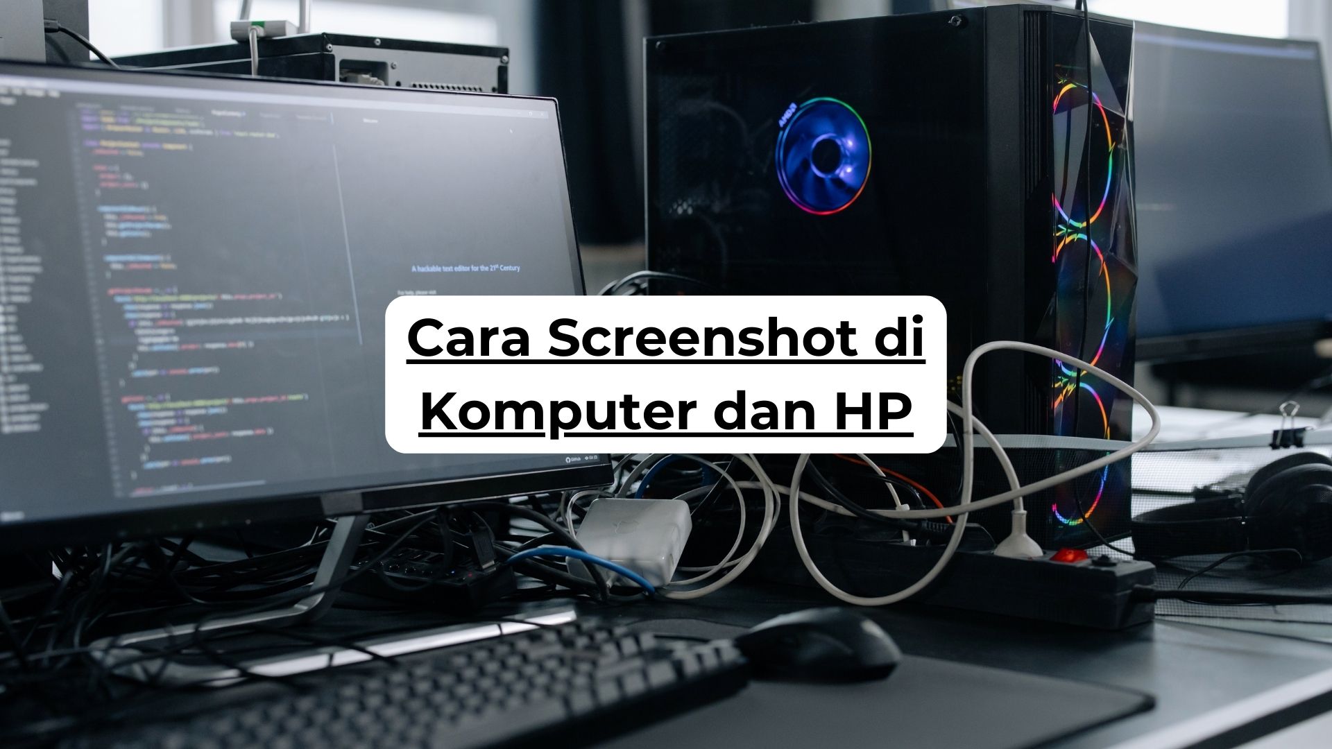 Cara Screenshot di Komputer dan HP