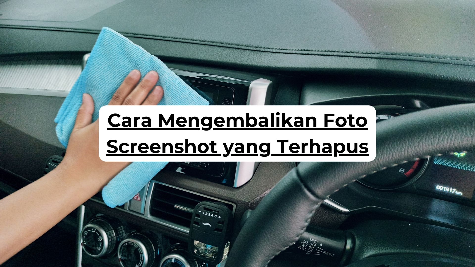 Cara Mengembalikan Foto Screenshot yang Terhapus